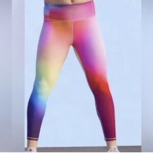 ATHLETA Love Proudly 7/8 Rainbow Ombre Leggings Size S NWT- PRIDE month🌈